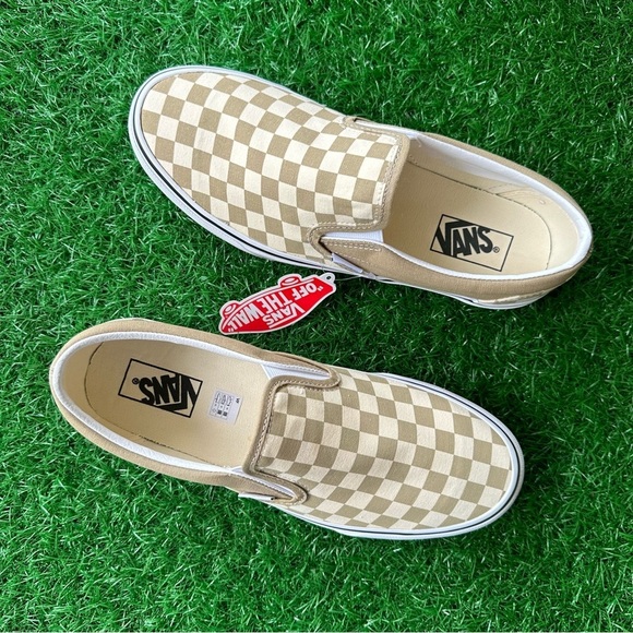 Vans Classic Slip On Checkerboard Cornstalk - Picture 5 of 7